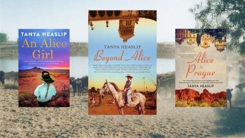 'An Alice Girl', 'Beyond Alice' and 'Alice to Prague' Signed book set by former student and author Tanya Heaslip