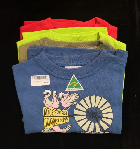 ASSOA Windmill & Galah kids t-shirts